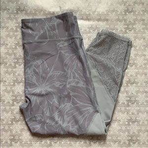 Fabletics Floral and lace leggings